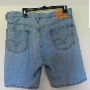 Levis 505 Regular Fit Mens Denim Shorts 36